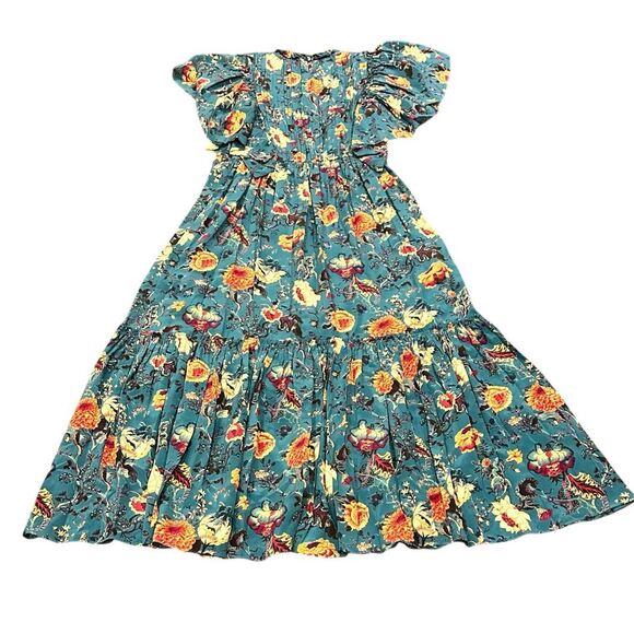 ULLA JOHNSON Ilaria Silk Dress in Bluette NWT Size 4 - Picture 7 of 11